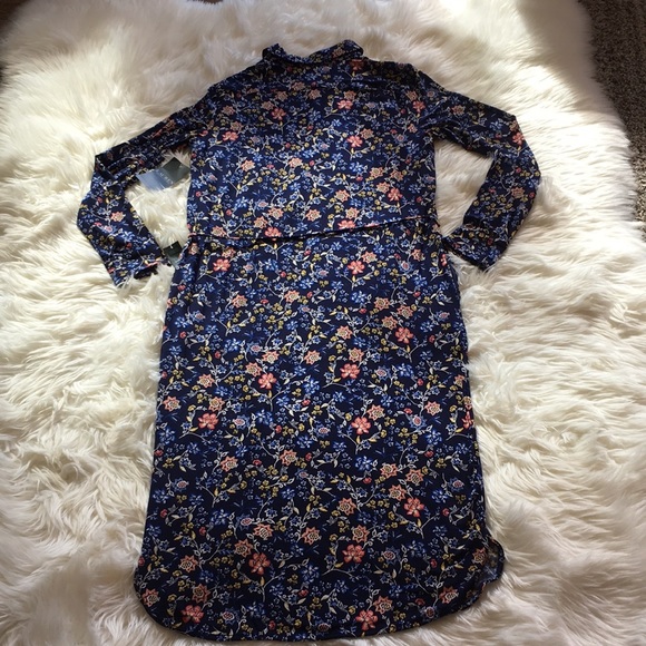 NWT LAUREN Ralph Lauren Floral Print Shift Dress - Picture 10 of 12